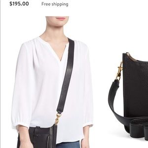 Rebecca Minkoff Mini Leather Unlined Feed Bag